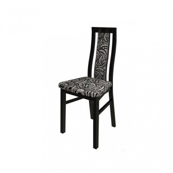 Стілець дерев'яний Віола VL-200-WB MiroMark білий / чорний