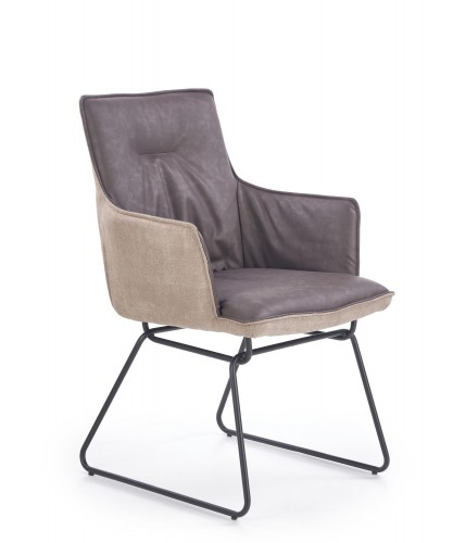 Стілець Halmar K271 Світло-темно-сірий