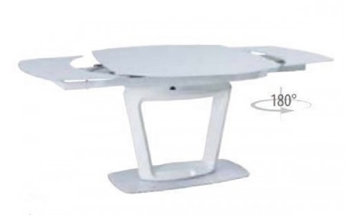 Стол Claudio 140(200)х100 Signal Белый