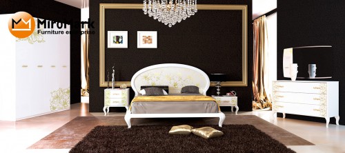 Комплект Піонія 4дв МіроМарк глянець білий