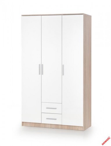Шафа Halmar Lima S-3 Дуб Сонома Білий