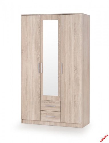 Шафа Halmar Lima S-3 Дуб Сонома з дзеркалом