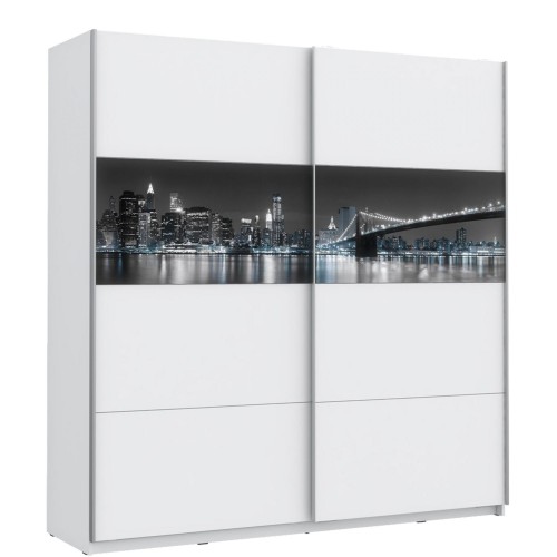 Шкаф-купе SRQS324G27-C04 STAR FORTE белый