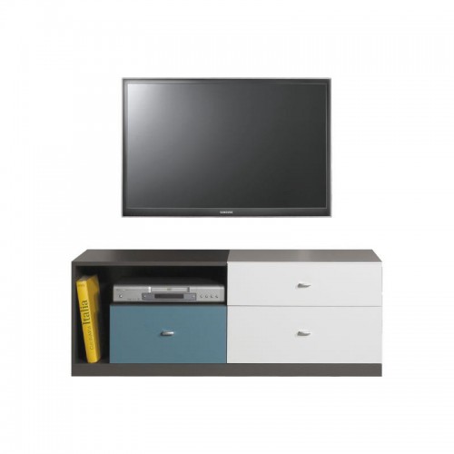 Тумба RTV TA8 Tablo Meblar графит / белый люкс / атлантик