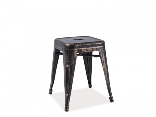 Табурет Signal Spot taboret Черный потертый