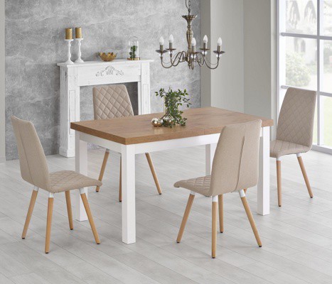 Обідній стіл Halmar Tiago 140-220/80/76 Дуб Сонома