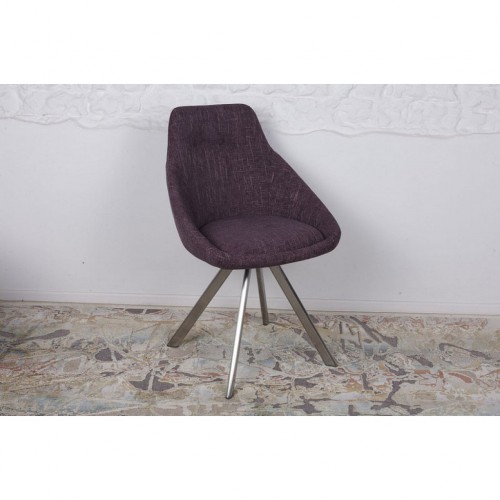 Кресло Toledo Nicolas рогожка баклажан