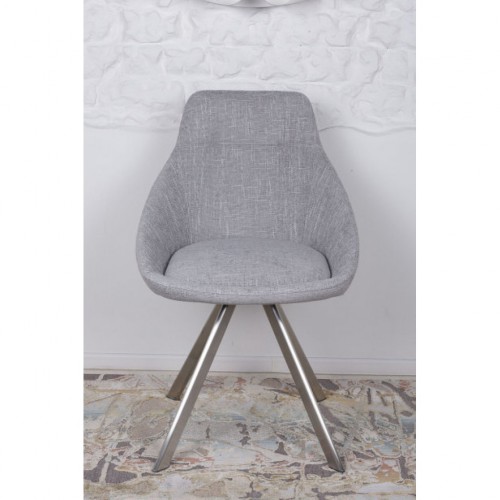 Кресло Toledo Nicolas рогожка светло-серый