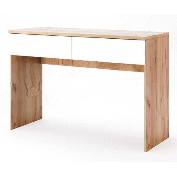 Туалетный столик Асти 2шх AS-72-WB MiroMark дуб крафт/белый глянец