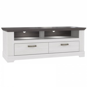 Тумба RTV Gasparo GRLT121 Forte Сосна серая /Дуб Снежный