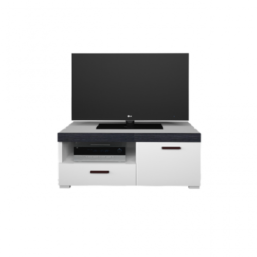 Тумба РТВ Hollywood B Blonski белый/белый глянец