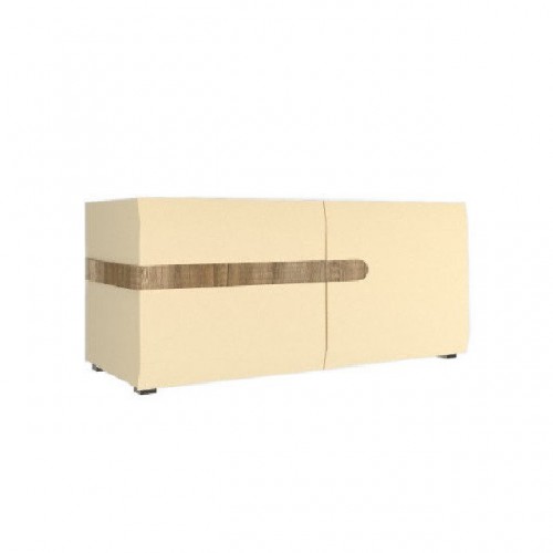 Тумба РТВ Letis PM Blonski кремовый глянец/дуб каньон