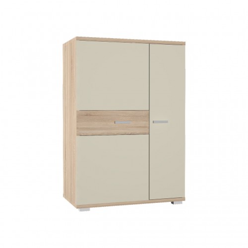 Тумба левая Cleo A Blonski дуб Сонома/сахара глянец