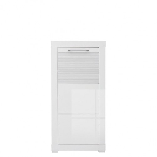 ​Тумба REG1D/11/5 ФЛЭЙМС БРВ нимфея альба / белый глянец.