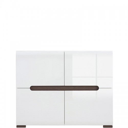 ​Тумба REG4D/8/11 АЦТЕКА БРВ белый / венге магия