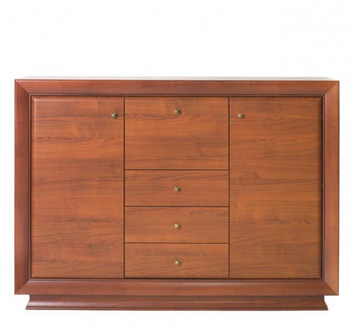 ​Тумба REG 2D1K3S Ларго Классик БРВ вишня итальянская