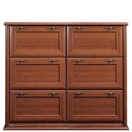 ​Тумба для обуви 6D СОНАТА Гербор каштан