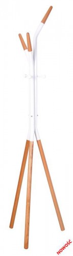 Вішалка на підлогу Halmar W-51 Білий-Бук