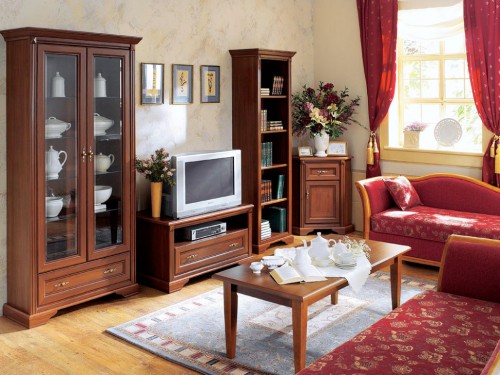 ​Гостиная СТИЛИУС БРВ черешня античная