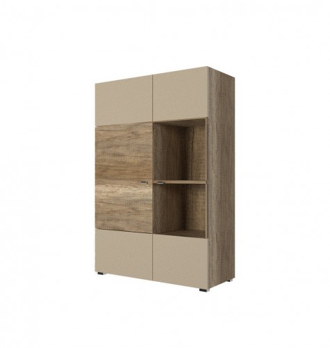 Вітрина ліва ARTE A Blonski дуб каньйон/кремовий глянець