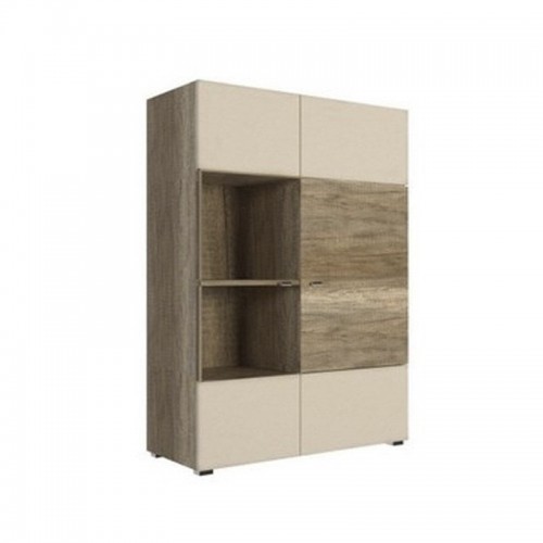 Вітрина права ARTE J Blonski дуб каньйон/кремовий глянець