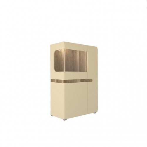 Вітрина ліва Letis U1 Blonski кремовий глянець/дуб каньйон