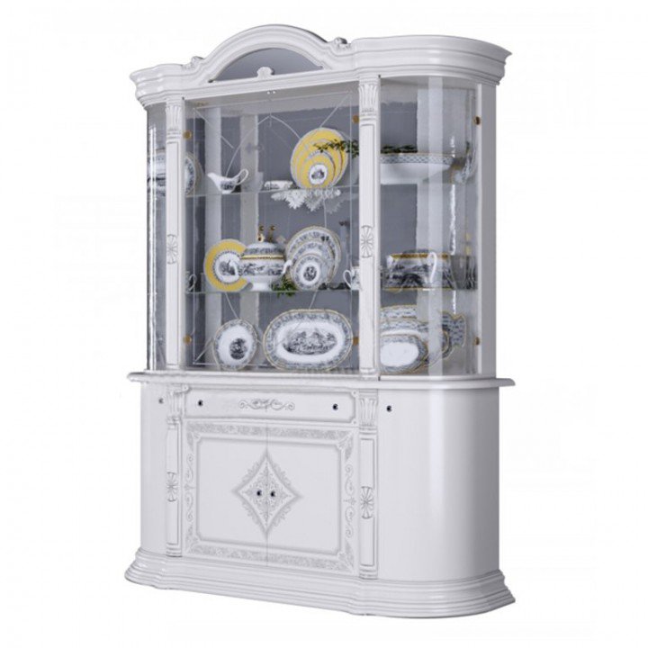 СЕРВАНТ Чикаго 4дв CH-14-WB MiroMark білий глянець