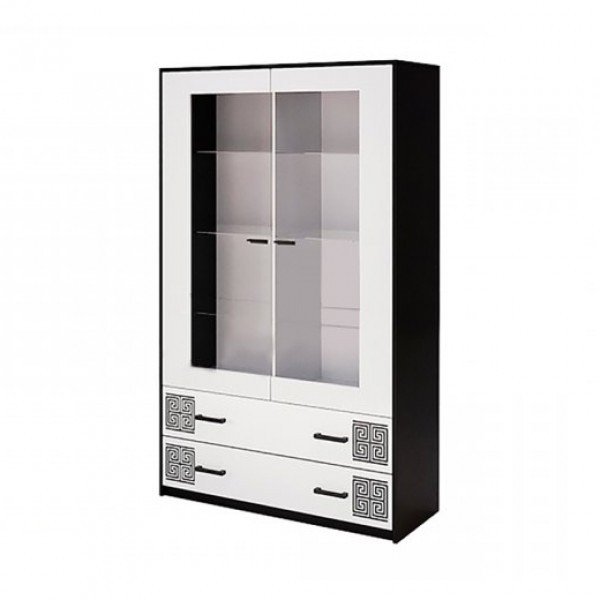 СЕРВАНТ Віола 2дв VL-112-WB MiroMark білий / чорний