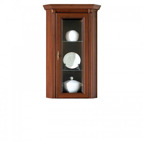 Вітрина-надставка кутова NNAD1WN Стіліус БРВ черешня антична