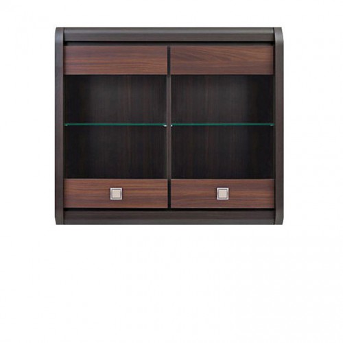 ​Вітрина навісна SFW2W ЛОРЕН БРВ венге / акація малі бронза