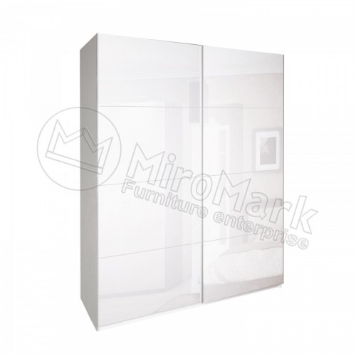 ​ШАФА-КУПЕ Прованс 2,5м Міромарк білий глянець