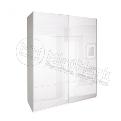 ​ШАФА-КУПЕ Лола 2,0м МіроМарк білий глянець