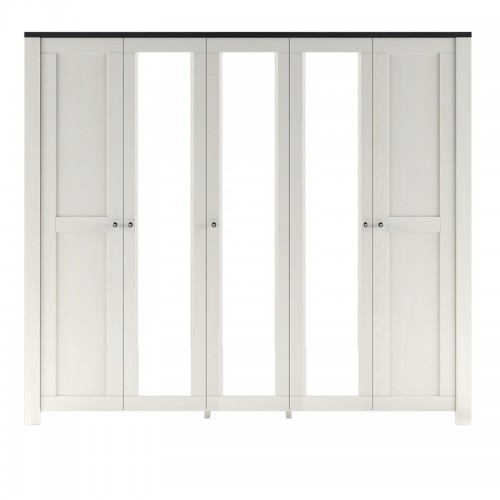 Шафа 5D АНТВЕРПЕН Гербор з дзеркалами ясен сніжний/дуб морений