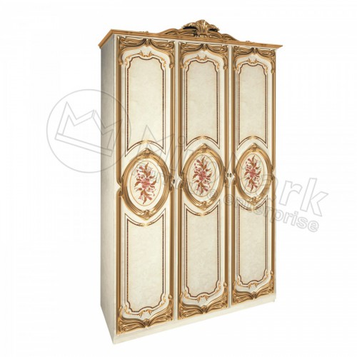 ШАФА Реджина Голд 3дв БезДзеркал МіроМарк Радіка Беж