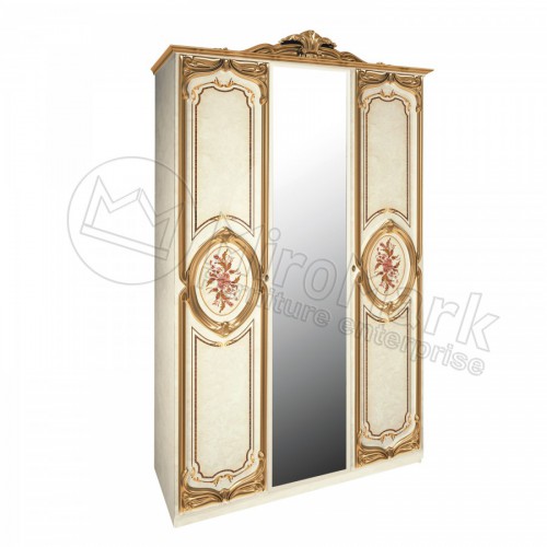 ​ШАФА Реджина Голд 3дв МіроМарк Радіка Беж