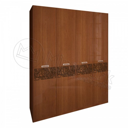 ШАФА Флора 4дв БезДзеркал МіроМарк Вишня Бюзум