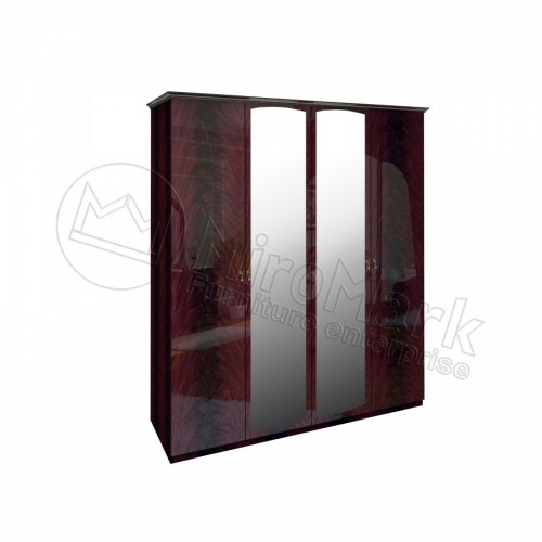 ШАФА Футура 4дв МіроМарк перо рубіно