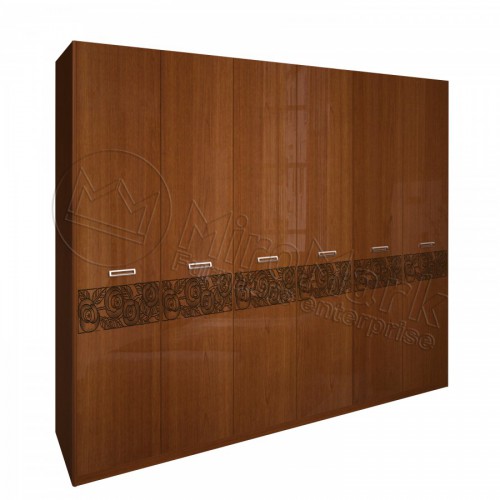 ШАФА Флора 6дв БезДзеркал МіроМарк Вишня Бюзум