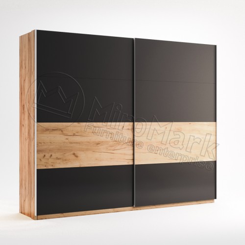 ШАФА-КУПЕ Рамона 2,5м МіроМарк Дуб Крафт/Лава