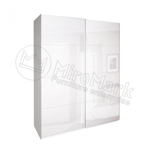 ​ШАФА-КУПЕ Імперія 2,5м МіроМарк білий глянець