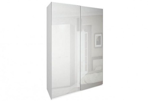 ​ШАФА-КУПЕ Лулу 2,0м МіроМарк білий глянець