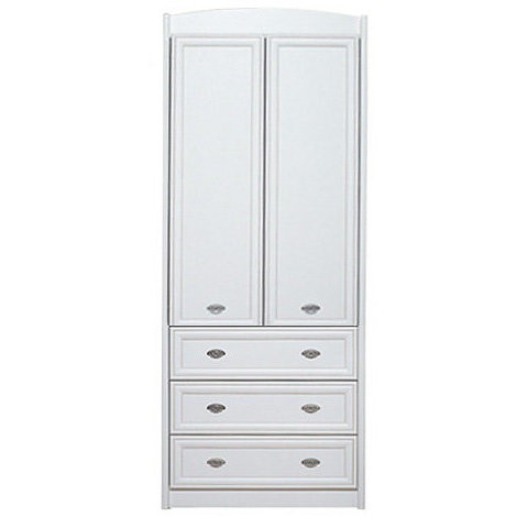 ​Шкаф SZF2D3S САЛЕРНО Гербор белый