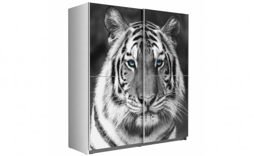 Шкаф YANS822G1-120 Yanis  FORTE белый