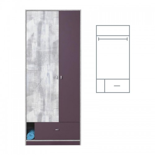 Шафа ZM3 Zoom Meblar hong kong / баклажан