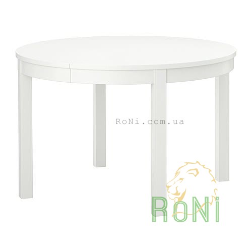 Раскладной стол, белый 115/166 BJURSTA 902.047.43 IKEA
