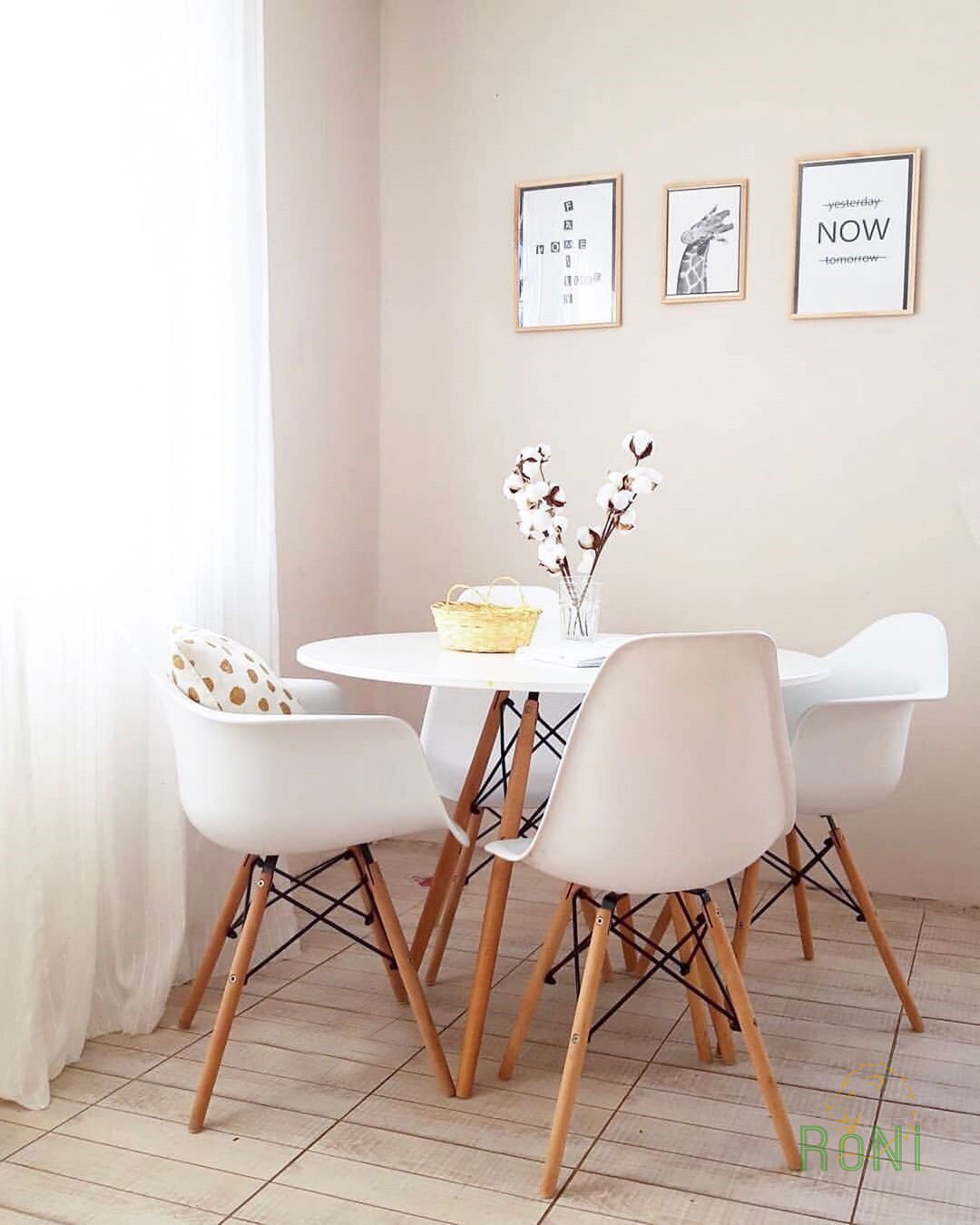 Фото2.Стілець RoNi Enzo Айворі(кремовий)