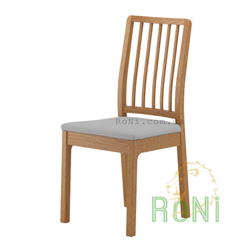 Крісло дуб сидіння світло-сіре EKEDALEN 403.410.21 IKEA