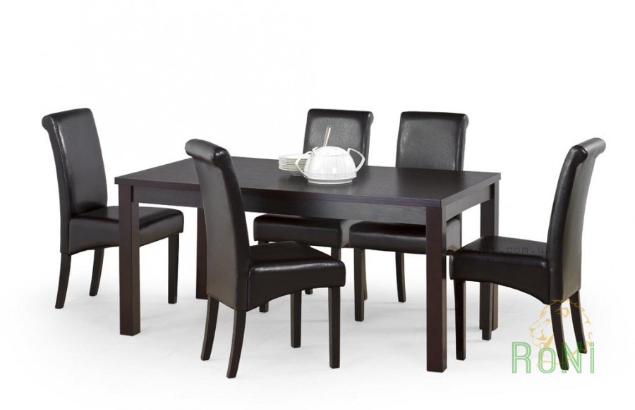 Обідній стіл Halmar Ernest 2 160x90x74 см Венге