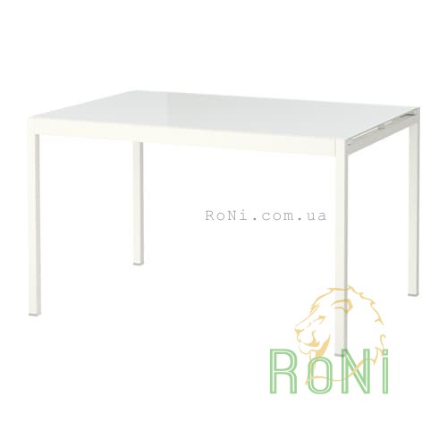 Розкладний стіл білий 125/188x85 GLIVARP 203.347.00  IKEA