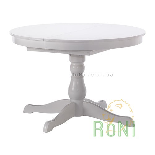 Обідній стіл розкладний білий INGATORP 402.170.69 IKEA